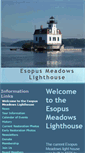 Mobile Screenshot of esopusmeadowslighthouse.org